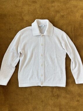 COS Relaxed Fit Collared Cardigan